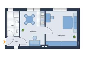 **IDEAL FÜR DIE BERUFSTÄTIGE EINZELPERSON** APPARTEMENT IN ZENTRALER LAGE VON KREFELD-UERDINGEN – Am Röttgen 27, 47829 Uerdingen, Krefeld – Vorschaubild 11