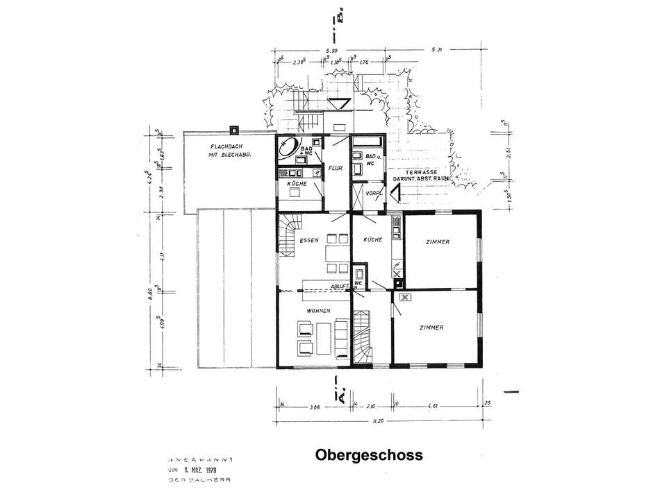 Grundriss Obergeschoss