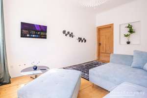 28043 HomeCompany Möbliert/Furnished 4-Zimmer Wohnung in Leipzig max. 6 Personen – Die vollständige Adresse der Immobilie erhältst du vom Anbieter., 4318 Sellerhausen-Stünz, Leipzig – Vorschaubild 4