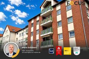 Magdeburg - Neue Neustadt - interessante DG-Wohnung mit Loggia & Stellplatz in gepflegter Wohnanlage