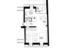 Großzügige Räume, historischer Charme – Duplex-Wohnen mit Loftcharakter! – Die vollständige Adresse der Immobilie erhältst du vom Anbieter., 80333 Josephsplatz, München – Vorschaubild 8