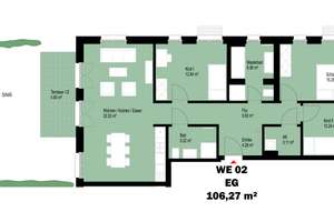 *** Wohntraum in atemberaubender Parkanlage .. "Parkstadt Leipzig" *** WE N15.02 - ZEIT FÜR MEHR – Geschwister-Steinhausen-Straße 08, 4289 Meusdorf, Leipzig – Vorschaubild 14