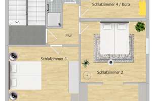 Großzügige 5-Raum-Maisonettewohnung mit Garten, Doppelgarage & Ausbaureserve im Dachboden – Mühlenstraße 27, 38889 Blankenburg (Harz) – Vorschaubild 15