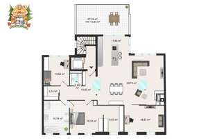 Exklusives Penthouse in Krefeld-Fischeln mit spektakulärer Dachterrasse – Die vollständige Adresse der Immobilie erhältst du vom Anbieter., 47807 Fischeln, Krefeld – Vorschaubild 47