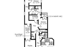 Haus im Haus in Uhlenhorst | 353 m² Wohnfläche und eigener Garten – Die vollständige Adresse der Immobilie erhältst du vom Anbieter., 22085 Uhlenhorst, Hamburg – Vorschaubild 8
