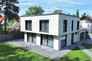 VON PRIVAT: Einzigartige Bauhausvilla auf schönem Eckgrundstück – Die vollständige Adresse der Immobilie erhältst du vom Anbieter., 85521 Ottobrunn – Vorschaubild 1