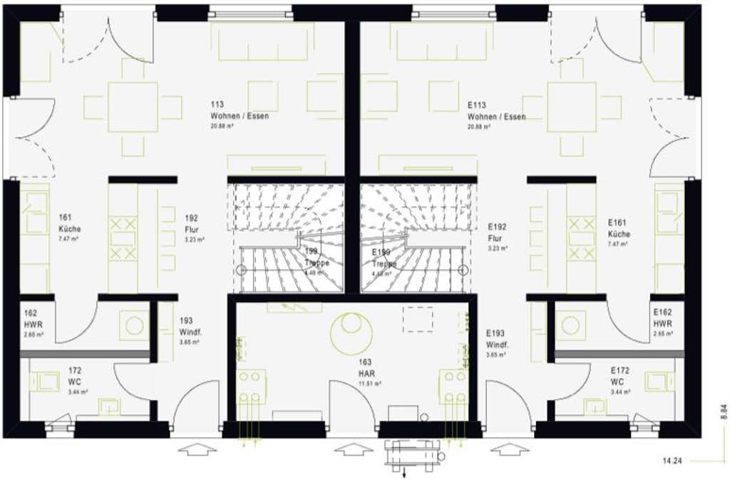 Immobilie in Kühbach - Für zwei Familien - Kosten halblieren - Bild 3