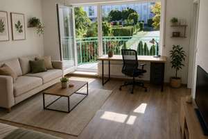 Sonnige 1-Zimmer-Wohnung in Diedorf mit Süd-Balkon und Einbauküche - perfekt für Singles oder Büro – Die vollständige Adresse der Immobilie erhältst du vom Anbieter., 86420 Diedorf – Vorschaubild 1
