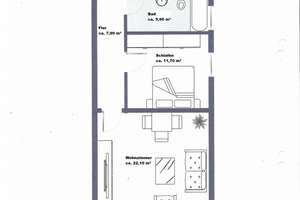 Helle 2-Zi.-Wohnung direkt am Tiergarten, Hannover-Anderten / mit PKW-Einstellplatz – Die vollständige Adresse der Immobilie erhältst du vom Anbieter., 30559 Anderten, Hannover – Vorschaubild 6