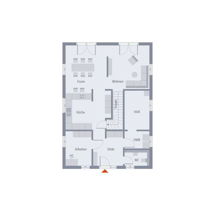 Grundriss Erdgeschoss