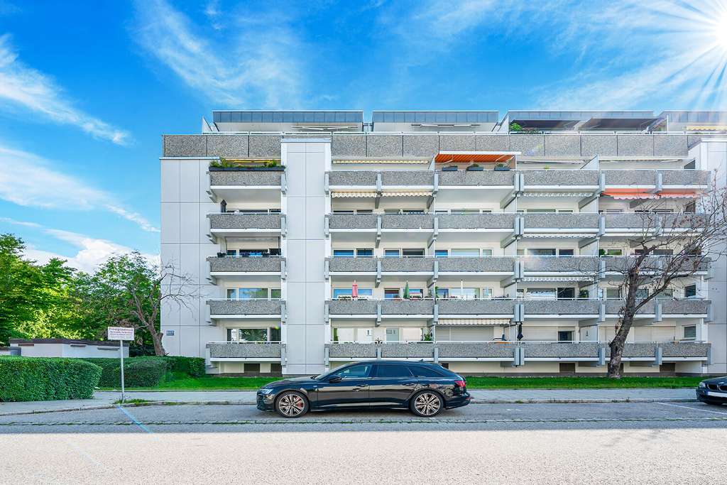 provisionsfrei! - Sehr gut geschnittene 2 Zi.-Whg. mit West-Balkon in ruhiger Lage