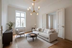 Exklusive und modernisierte Altbauwohnung im Stuttgarter Süden – Die vollständige Adresse der Immobilie erhältst du vom Anbieter., 70180 Lehen, Stuttgart – Vorschaubild 1