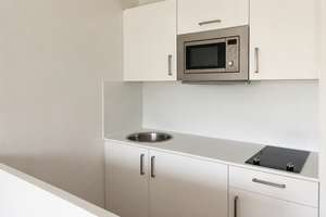 Für Studenten und Auszubildende: Modernes 1-Zimmer-Appartement mit Balkon im Textilviertel Augsburg – Die vollständige Adresse der Immobilie erhältst du vom Anbieter., 86153 Am Schäfflerbach, Augsburg – Vorschaubild 4