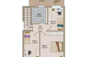 Erstbezug! Neubau-Reihenhaus mit Garten und Einbauküche in ruhiger Lage – Die vollständige Adresse der Immobilie erhältst du vom Anbieter., 93073 Neutraubling – Vorschaubild 43