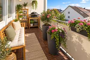 Moderne Wohnung mit Balkon in beliebter Lage – 68163 Neuostheim/Neuhermsheim, Mannheim – Vorschaubild 3