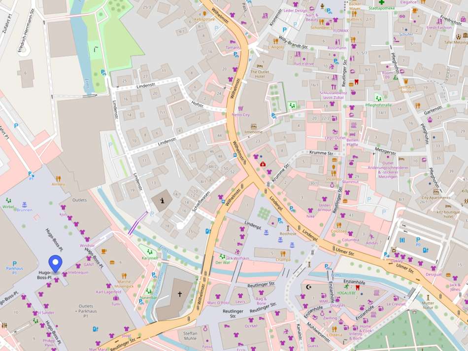 Metzingen Stadtplan2
