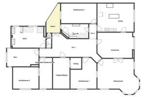 Architektonisches Highlight - luxuriöse Altbauwohnung im Herzen von Augsburg – Die vollständige Adresse der Immobilie erhältst du vom Anbieter., 86150 Bahnhofs-, Bismarckviertel, Augsburg – Vorschaubild 14