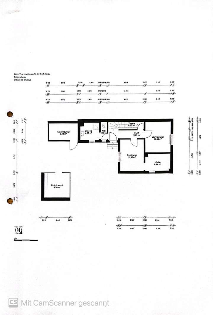 Grundriss Erdgeschoss