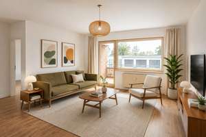 Hell und gepflegt: 3-Zimmer-Wohnung mit Loggia in Oberhausen-Sterkrade – Die vollständige Adresse der Immobilie erhältst du vom Anbieter., 46145 Tackenberg, Oberhausen – Vorschaubild 2