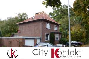 Freistehendes EFH mit 2 Garagen u. 614 m² Kaufgrundstück Münster-Nord