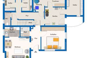 Beeindruckendes Wohnhaus mit Einliegerwohnung, 3 Garagen und großem Grundstück  – Die vollständige Adresse der Immobilie erhältst du vom Anbieter., 73733 Sulzgries, Esslingen am Neckar – Vorschaubild 14