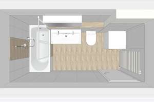 Attraktive 3 Zimmer Maisonette-Wohnung mit Balkon, neuer EBK, saniertem Bad und Stellplatz – Die vollständige Adresse der Immobilie erhältst du vom Anbieter., 4319 Engelsdorf, Leipzig – Vorschaubild 9