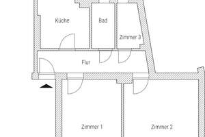 Zentrale Lage am Berliner Wissenschafts- und Hightechstandort: 3-Zimmer-Wohnung in Adlershof – Die vollständige Adresse der Immobilie erhältst du vom Anbieter., 12489 Adlershof, Berlin – Vorschaubild 9