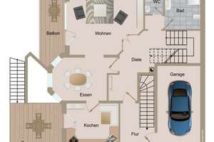 Hochwertiges EFH mit ELW in ruhiger Lage und Blick ins Grüne – Die vollständige Adresse der Immobilie erhältst du vom Anbieter., 63743 Gailbach, Aschaffenburg – Vorschaubild 25