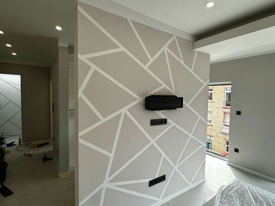 Schlafzimmer Fernsehwand