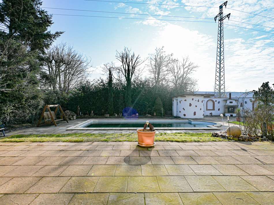 Terrasse und Garten