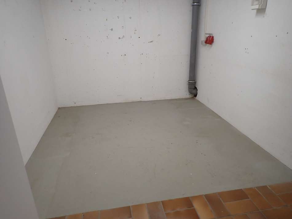 Platz für eine Sauna