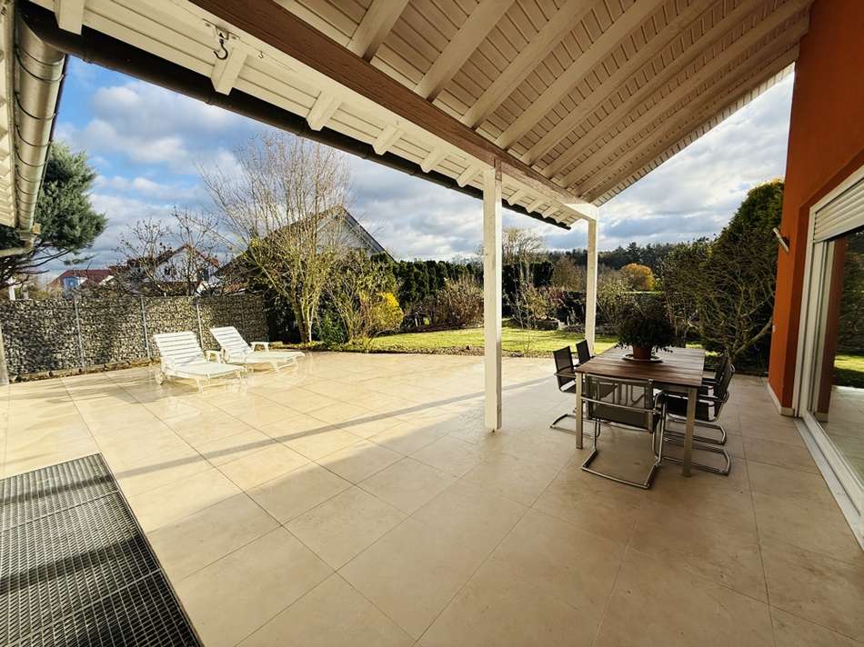 Überdachte Terrasse