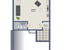 TOWNHOUSE - WERTIG - STILVOLL UND TOP SANIERT - IN RHEINNÄHE MIT 3 PARKPLÄTZEN FÜR DESIGNLIEBHABER – Die vollständige Adresse der Immobilie erhältst du vom Anbieter., 50999 Weiß, Köln – Vorschaubild 21