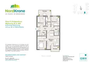 Neubaugebiet Hannover Kronsrode: EBK, Loggia + Terrasse m. Garten, 2 Bäder, Fußbodenhzng, Keller, TG – Gantenbleek 9, 30539 Bemerode, Hannover – Vorschaubild 22