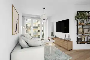 Neubau trifft Lebensqualität: 4 Zimmer, zwei Bäder, Aufzug & sonniger Balkon zum ruhigen Innenhof – Holteistraße 5a, 10245 Berlin – Vorschaubild 2