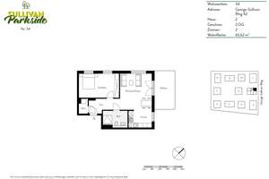 Sullivan Parkside: 2-Zimmer-Wohnung mit Einbauküche – George-Sullivan-Ring 42, 68309 Käfertal, Mannheim – Vorschaubild 11