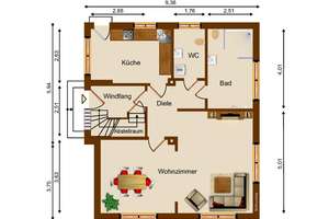 ### "Villa Kunterbunt- ein farbenfrohes Häuschen!"### – Die vollständige Adresse der Immobilie erhältst du vom Anbieter., 26340 Zetel – Vorschaubild 41