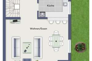 Heidelberg-Rohrbach im gesuchten Quartier am Turm: Traumhafte Garten-Maisonettewohnung! – 69126 Rohrbach, Heidelberg – Vorschaubild 2