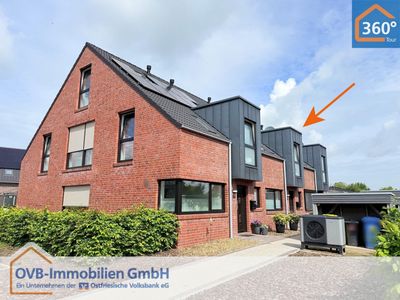 Modernes Reihenmittelhaus in Emden – energieeffizient wohnen mit Garten