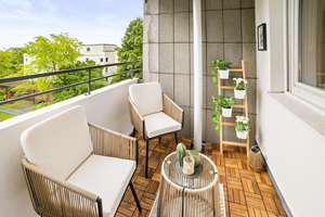FRISCH MODERNISIERT - BARRIEREARME 3,5-ZI.-WOHNUNG MIT LOGGIA IM DUISBURGER SÜDEN; provisionsfrei