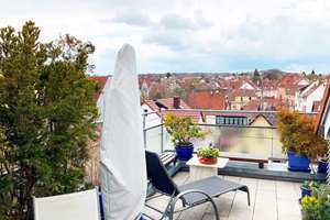 Auch als WG-Wohnung - moderne 4-Zi.-DG-Wohnung mit Stellplatz und Dachterrasse – Burgenlandstr. 75, 70469 Feuerbach-Mitte, Stuttgart – Vorschaubild 2