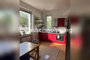 Tauschwohnung: Sonnenhelle 2ZKB Altbauwohnung mit Wohnküche und Balkonen