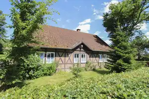 Ländliche Idylle für Sie und Ihre Familie Fachwerkhaus inkl. FeWo in Behrenwalde (Weitenhagen) – Nordvorpommern (Kreis) – Vorschaubild 1