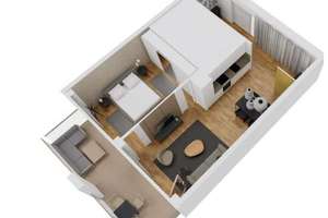 Lichtdurchflutetes 2 Zimmer Appartement – Zschokkestr. 34, 80687 Friedenheim, München – Vorschaubild 5