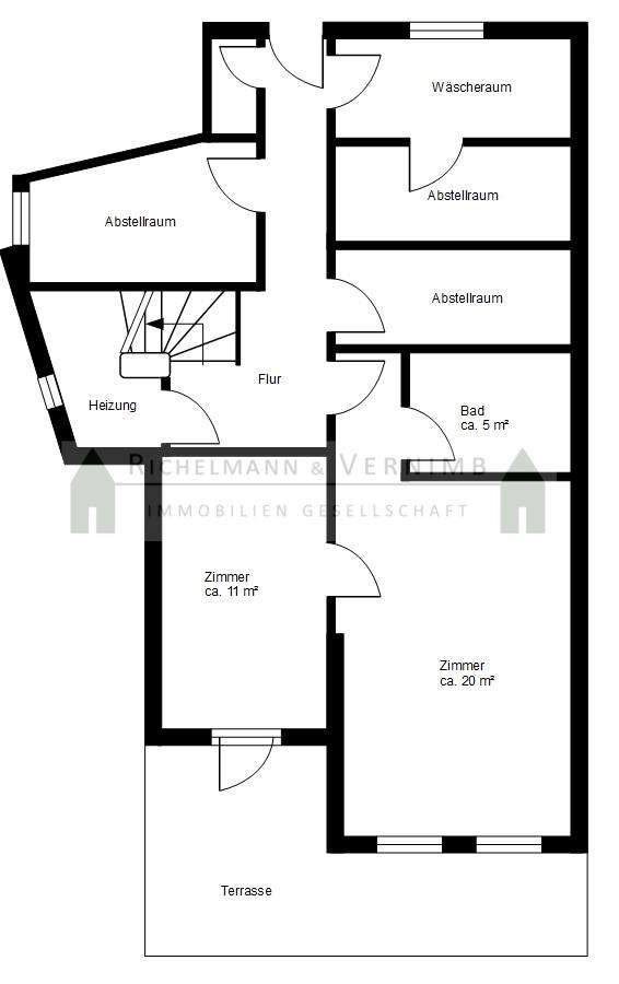 Grundriss Gartengeschoss