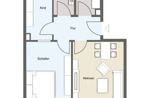 Ruhige Hinterhauswohnung mit Balkon in Gohlis – 4155 Gohlis-Süd, Leipzig – Vorschaubild 6