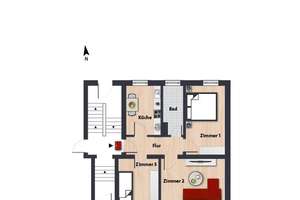 Schöne Wohnung in den "Höfen" // EG rechts – Rilkehof 4, 38440 Stadtmitte (Ortsteil), Wolfsburg – Vorschaubild 5