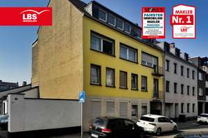 Mehrfamilienhaus I 5 Wohnungen mit Balkonen I Gewerbehalle im Hinterhof