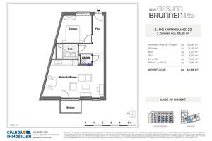 Zwischen Burgstraße und Berliner Tor: 2-Zi.-Whg. mit Balkon – Die vollständige Adresse der Immobilie erhältst du vom Anbieter., 20537 Borgfelde, Hamburg – Vorschaubild 2