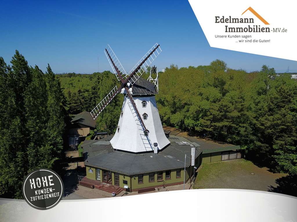 Historische Windmühle mit Charme & Potenzial – Gastronomieobjekt in lukrativer Rostocker Lage!